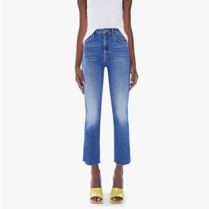 Mother The Hustler Ankle Fray Jeans